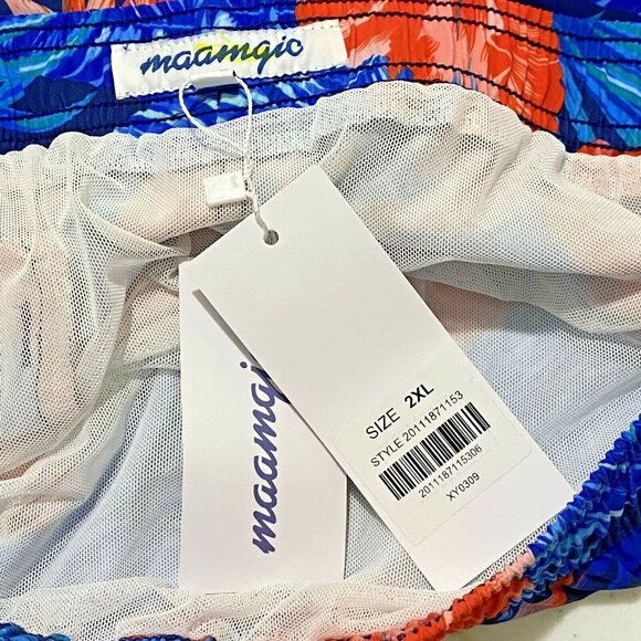 maamgic Floral Swim Trunks XXL - Picture 3 of 3